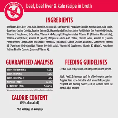 Nulo Signature Stews Small Breed All Life Stages Wet Dog Food Variety Pack - Grain Free, 12 ct - Image 4