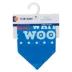 Top Paw® Red, White & Woof Bandana image thumbnail 4