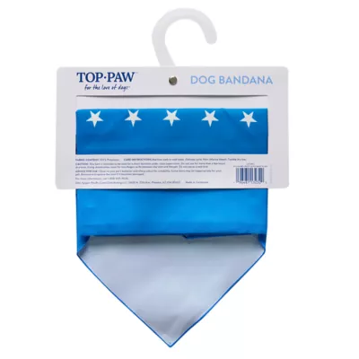 Top Paw® Red, White & Woof Bandana - Image 5