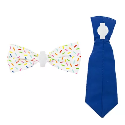 Celebrations Buttons & Bones Birthday Tie & Bow Collar Slide - Image 2