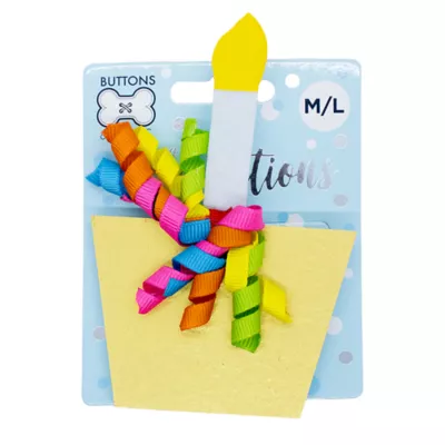 Celebrations Buttons & Bones Birthday Cupcake Collar Slide - Image 6