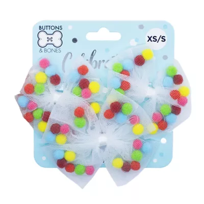 Celebrations Buttons & Bones Birthday Bows & Collar Slide Set - Image 4