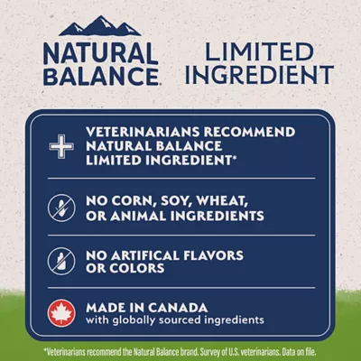 Natural Balance Limited Ingredient Dry Dog Food, Vegetarian Recipe with Superfood Blend - Image 5