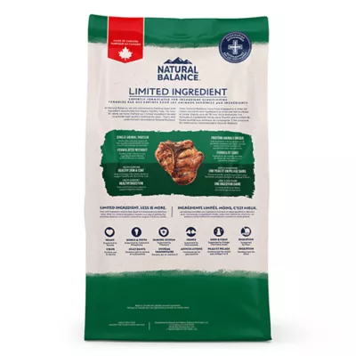 Natural Balance Limited Ingredient Dry Dog Food, Lamb & Brown Rice Recipe - Image 3