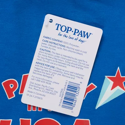 Top Paw® "Pawty In The USA" T-Shirt - Image 5