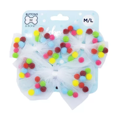 Celebrations Buttons & Bones Birthday Bows & Collar Slide Set - Image 4