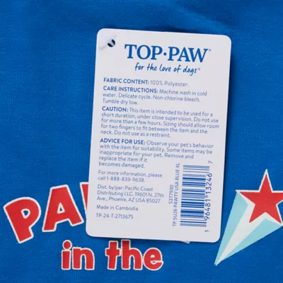 Top Paw® "Pawty In The USA" T-Shirt - Image 5