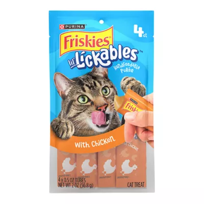 Friskies® Lil' Lickables™ Puree Cat Treat - 4 Ct, 2 Oz - Image 1