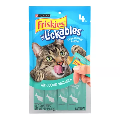 Friskies® Lil' Lickables™ Puree Cat Treat - 4 Ct, 2 Oz - Image 1