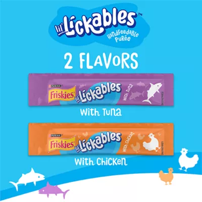 Friskies® Lil' Lickables™ Puree Cat Treat - Variety Pack, 10 Ct, 5 Oz - Image 5