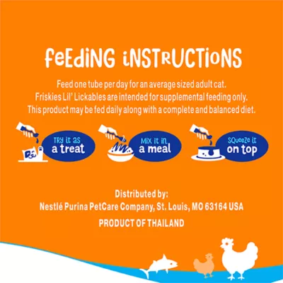 Friskies® Lil' Lickables™ Puree Cat Treat - Variety Pack, 10 Ct, 5 Oz - Image 7