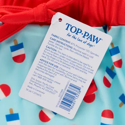 Top Paw® Popsicles Dog Bikini - Image 5