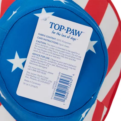 Top Paw® American Flag Bucket Hat - Image 4