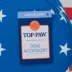 Top Paw® American Flag Bucket Hat image thumbnail 3