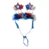 Top Paw® Red, White & Blue Stars Headband image thumbnail 2
