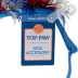 Top Paw® Red, White & Blue Stars Headband image thumbnail 3