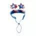 Top Paw® Red, White & Blue Stars Headband image thumbnail 2