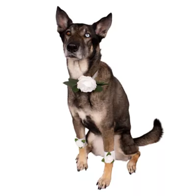 Celebrations Buttons & Bones Wedding Floral Neck Ribbon & Corsage - Image 4