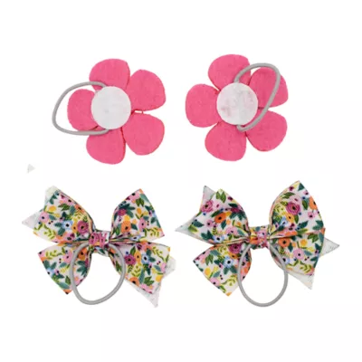 Buttons & Bones Everyday Flower Hair Bow Set - Image 2