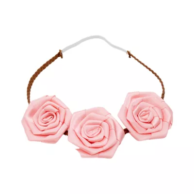 Buttons & Bones Everyday Satin Roses Headband - Image 1