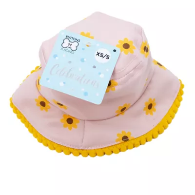 Buttons & Bones Sunflower Bucket Hat - Image 4