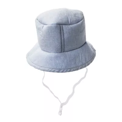 Buttons & Bones Denim Bucket Hat - Image 2