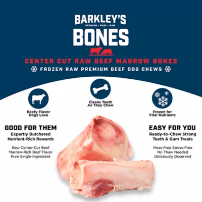 Barkley's Bag Morrow Bone All Life Stages Frozen Dog Food - Raw Premium Beef, All Natural, 4 ct - Image 4
