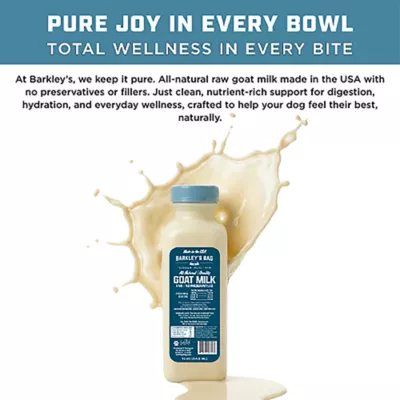 Barkley's Bag All Life Stages Dog Food Topper - Raw Goats Milk, All Natural - Image 2