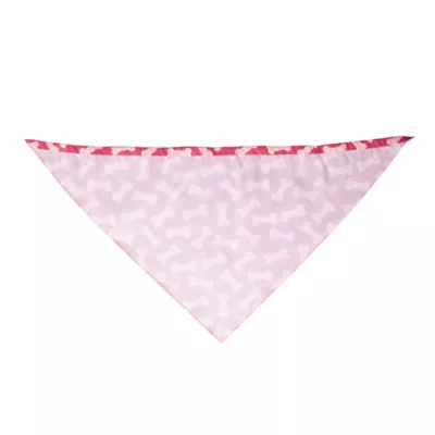 Buttons & Bones Everyday Pink Bone Bandana - Image 2