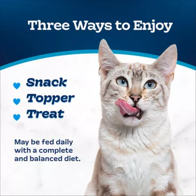 Blue Buffalo Tastefuls Purees Adult Cat Food Topper - Variety Pack, 12 Ct - Image 8