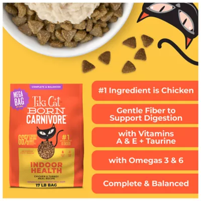 Tiki Cat® Born Carnivore Indoor Health Cat Food - Grain & Potato Free, High Protein - Image 5