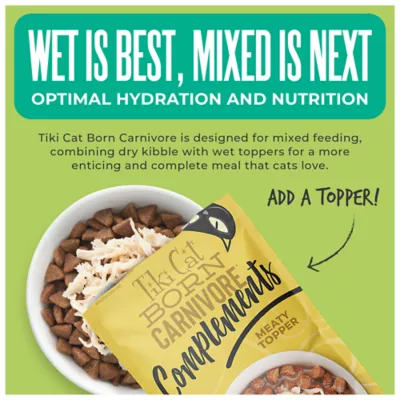 Tiki Cat® Born Carnivore® Indoor Health Dry Cat Food - High Protein, Non-GMO, Trout & Menhaden Fish - Image 6