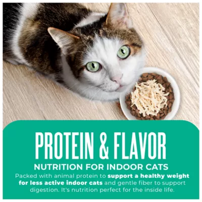 Tiki Cat® Born Carnivore® Indoor Health Dry Cat Food - High Protein, Non-GMO, Trout & Menhaden Fish - Image 7