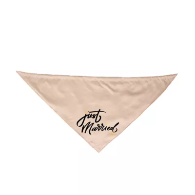 Celebrations Buttons & Bones Wedding Reversible Bandana - Image 1