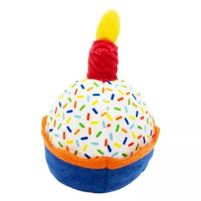 Celebrations Buttons & Bones - Birthday Cupcake Dog Toy - Image 2