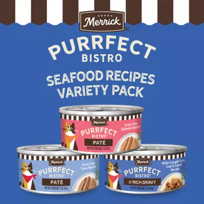 Merrick Purrfect Bistro Seafood Fare Variety Pack Wet Food - Image 3