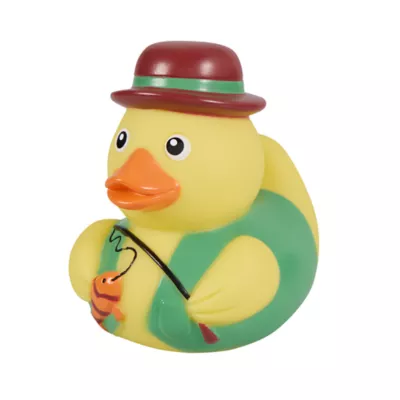 Joyhound® Vinyl Duckies Fisherman Dog Toy - Image 1