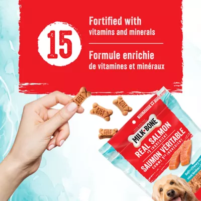 Milk-Bone Dog Soft & Chewy Treats Mini's Salmon Recipe 252 g - Image 4