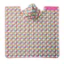 Top Paw® Microfiber Hooded Dog Towel, Geo Print, One Size image thumbnail 2