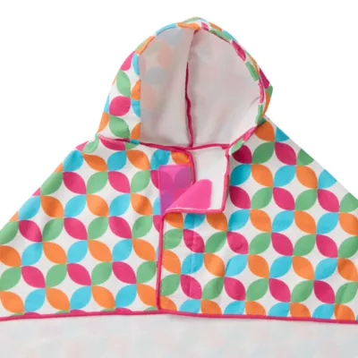 Top Paw® Microfiber Hooded Dog Towel, Geo Print, One Size - Image 3