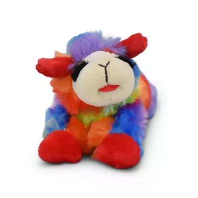 Multipet® Lamb Chop Rainbow Dog Toys - Image 1