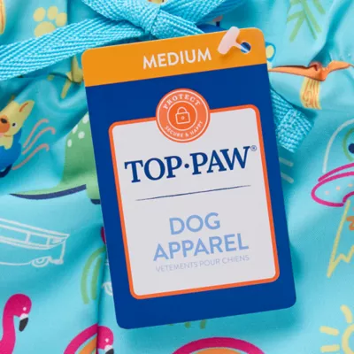 Top Paw® Dino Dog Swim Trunks - Image 4