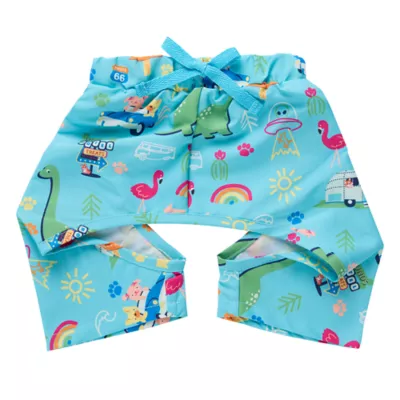 Top Paw® Dino Dog Swim Trunks - Image 2