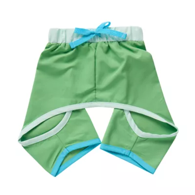 Top Paw® Dog Swim Trunks, Green - Image 2