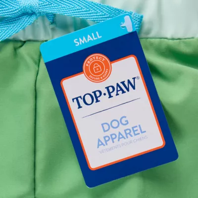 Top Paw® Dog Swim Trunks, Green - Image 4