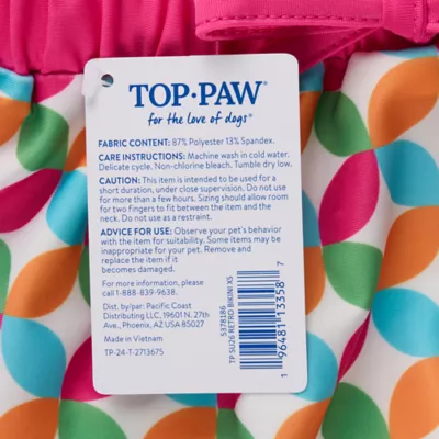 Top Paw® Retro Dog Bikini - Image 5