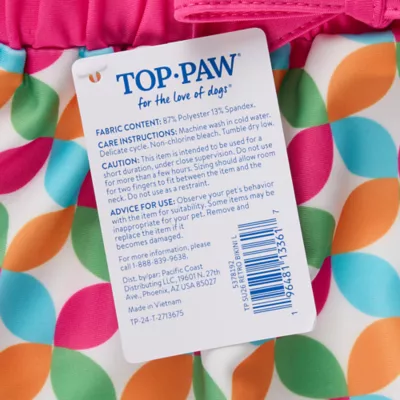 Top Paw® Retro Dog Bikini - Image 5
