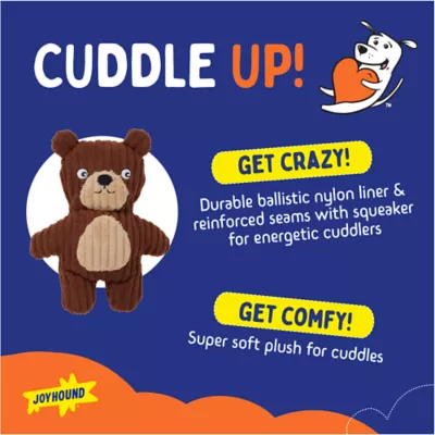 Joyhound Biteshield Plush Bear Squeaky Plush Dog Toy - Image 2