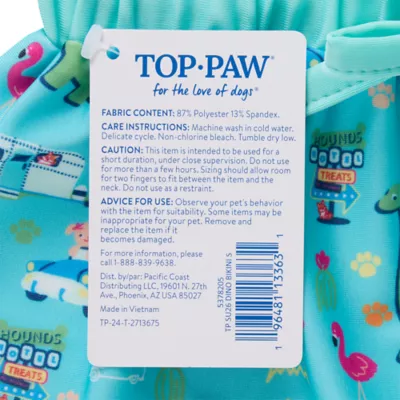Top Paw® Dino Dog Bikini - Image 5