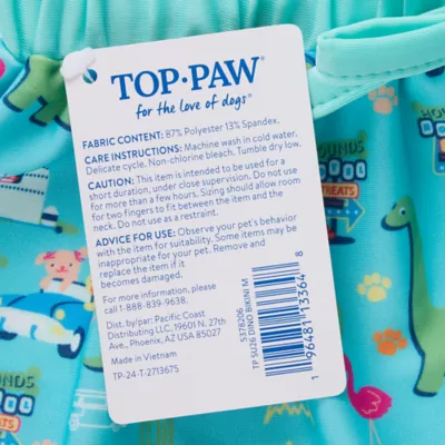 Top Paw® Dino Dog Bikini - Image 5